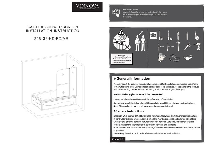 VINNOVA 318139-HD-PC Installation instruction VINNOVA 318139-HD-PC Installation instruction