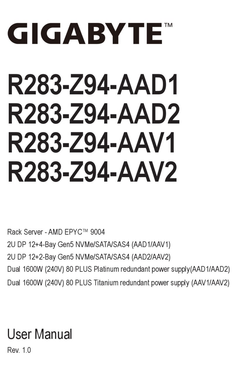 Gigabyte R283-Z94-AAD1 user manual