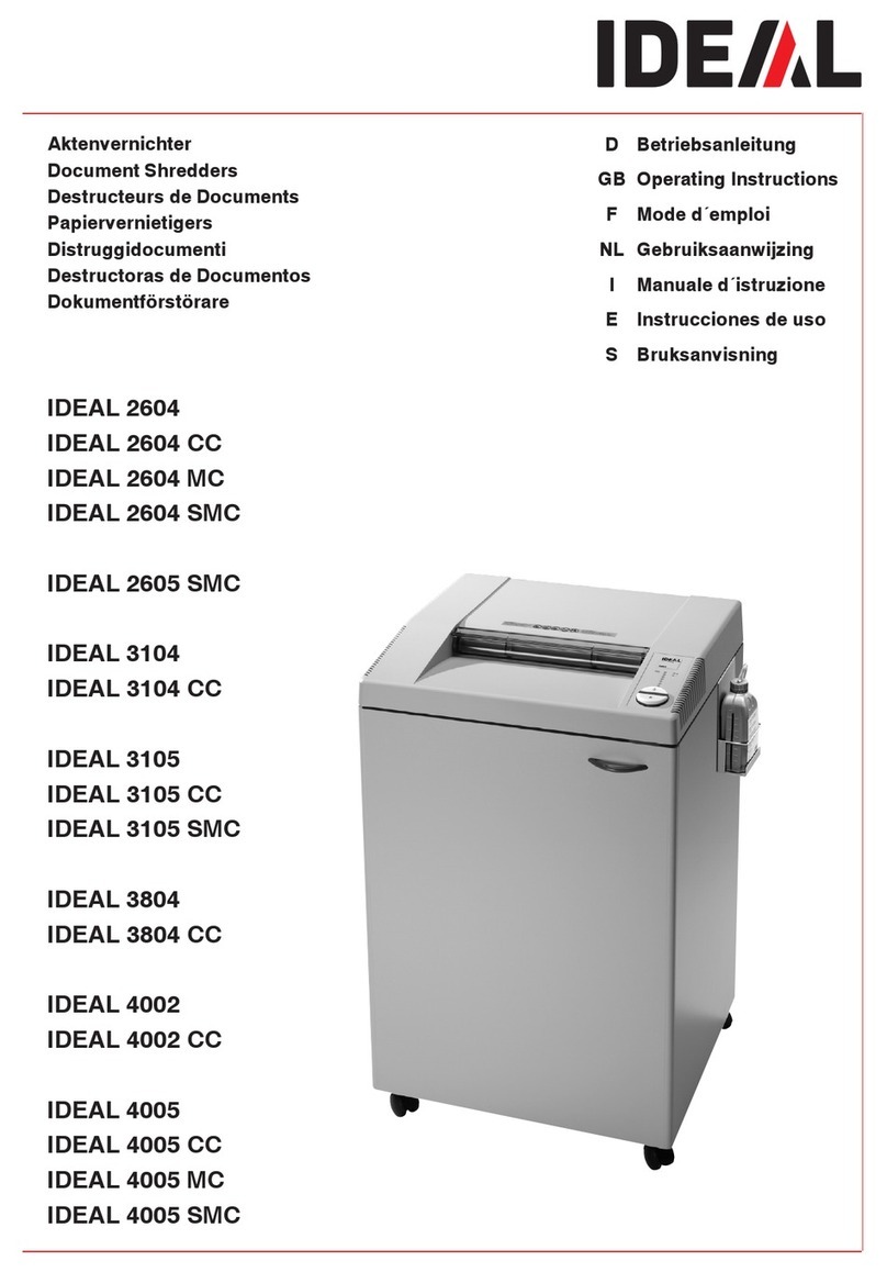 KRUG+PRIESTER IDEAL 3105 operating instructions