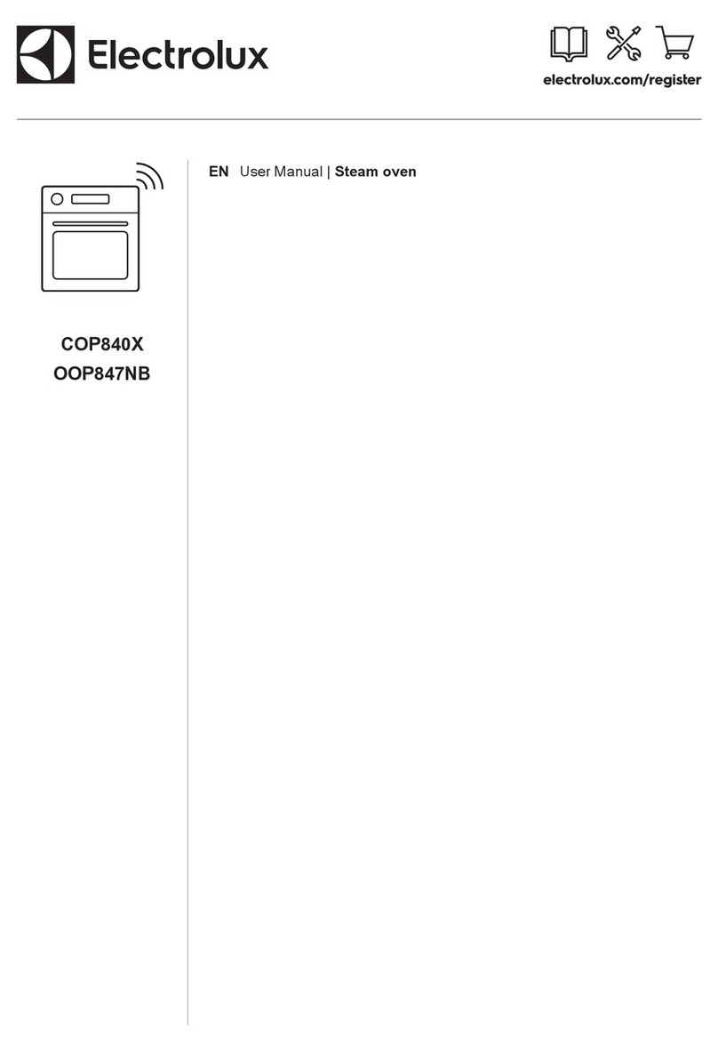 Electrolux COP840X User manual Electrolux COP840X User manual