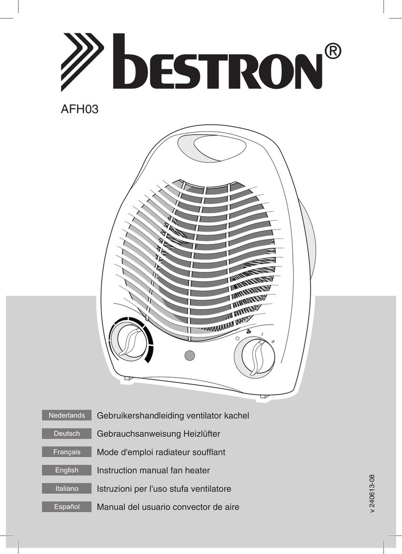 Bestron AFH03 instruction manual