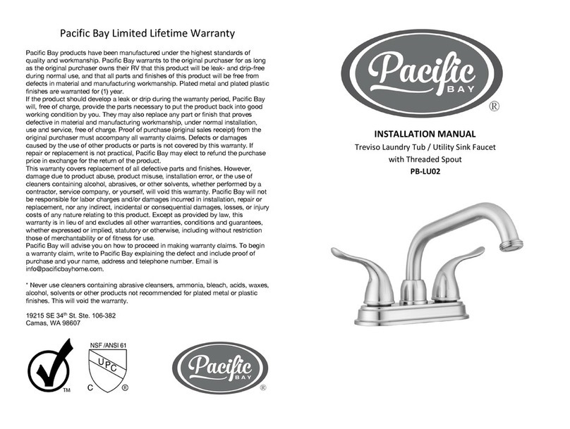Pacific Bay PB-LU02 instruction manual