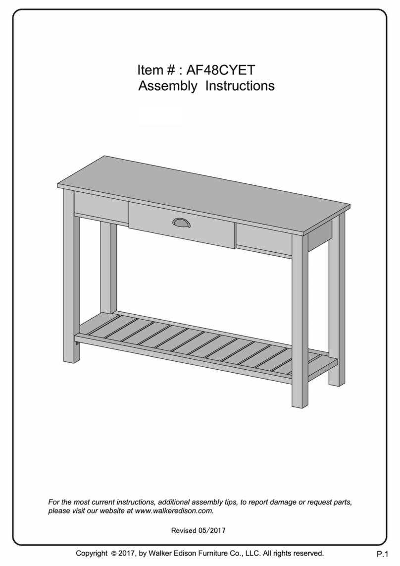 Walker Edison AF48CYET User manual Walker Edison AF48CYET User manual