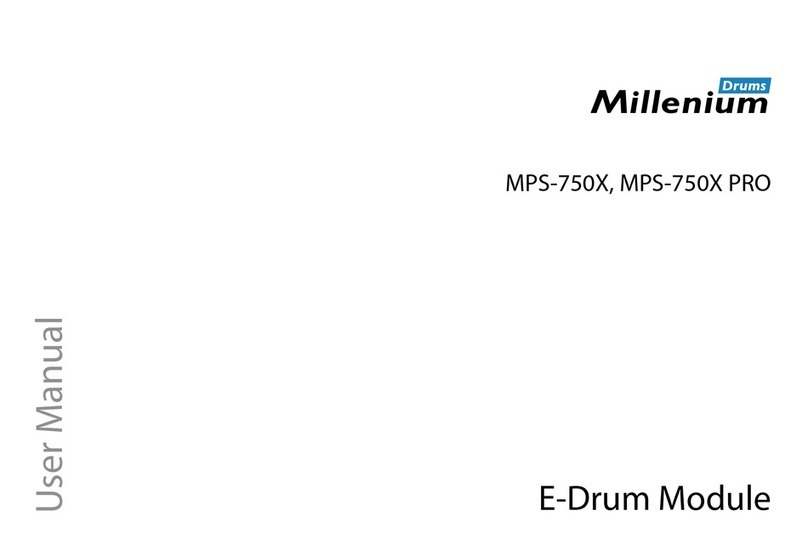 Millenium MPS-750X PRO user manual