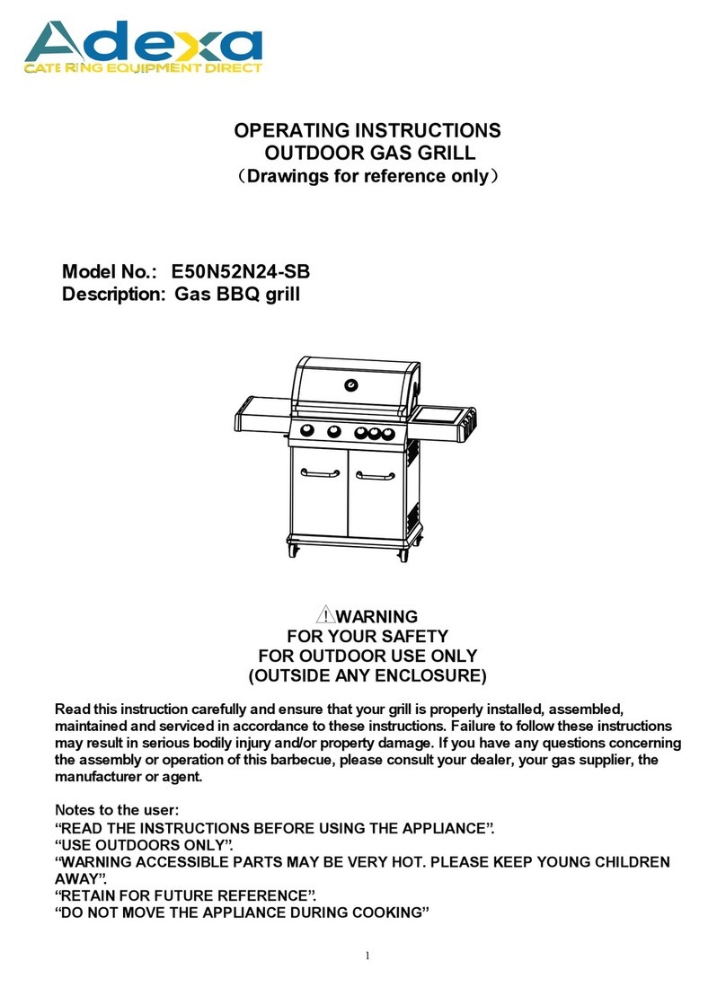 Adexa E50N52N24-SB User manual