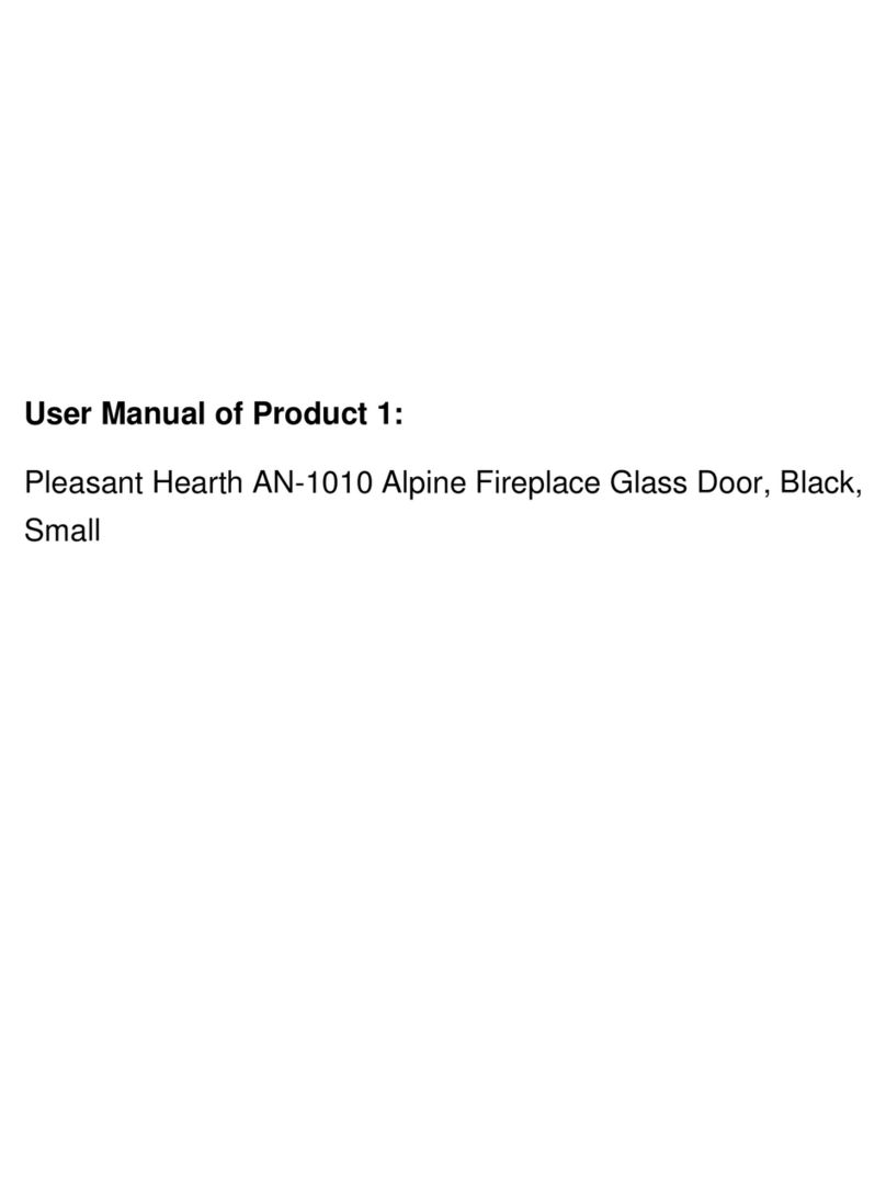 pleasant hearth AN-1010 owner's manual