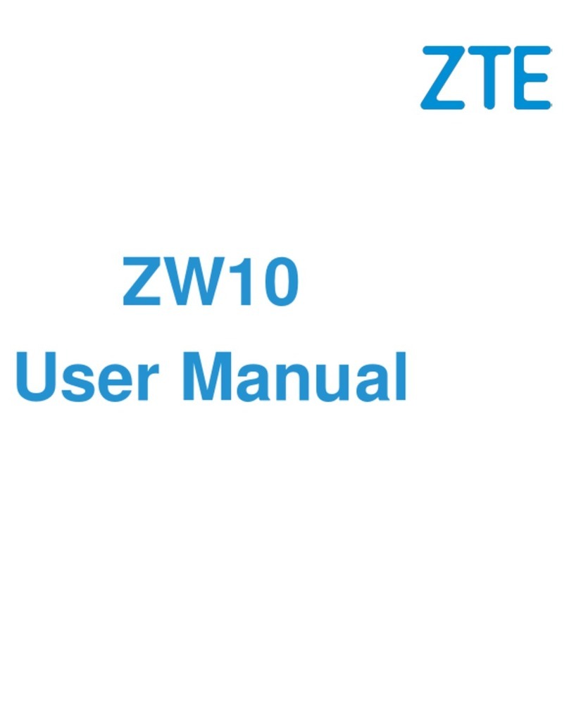 Zte ZW10 user manual