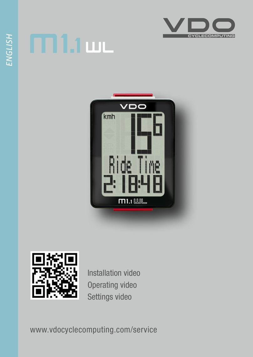 VDO M1.1 WL User manual