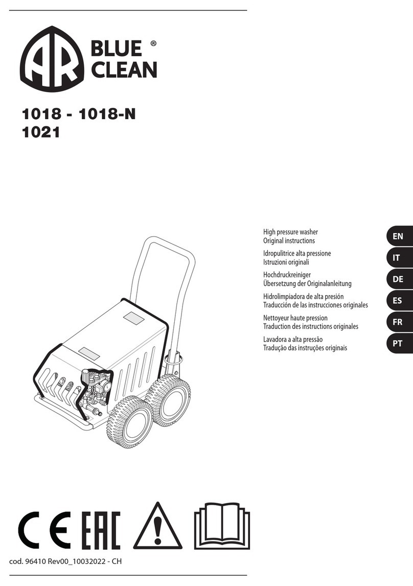 blueclean 1018 Original instructions