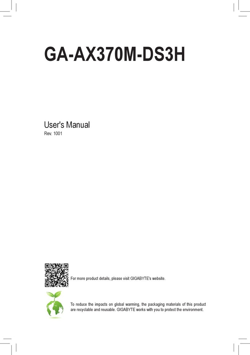 Gigabyte GA-AX370M-DS3H user manual