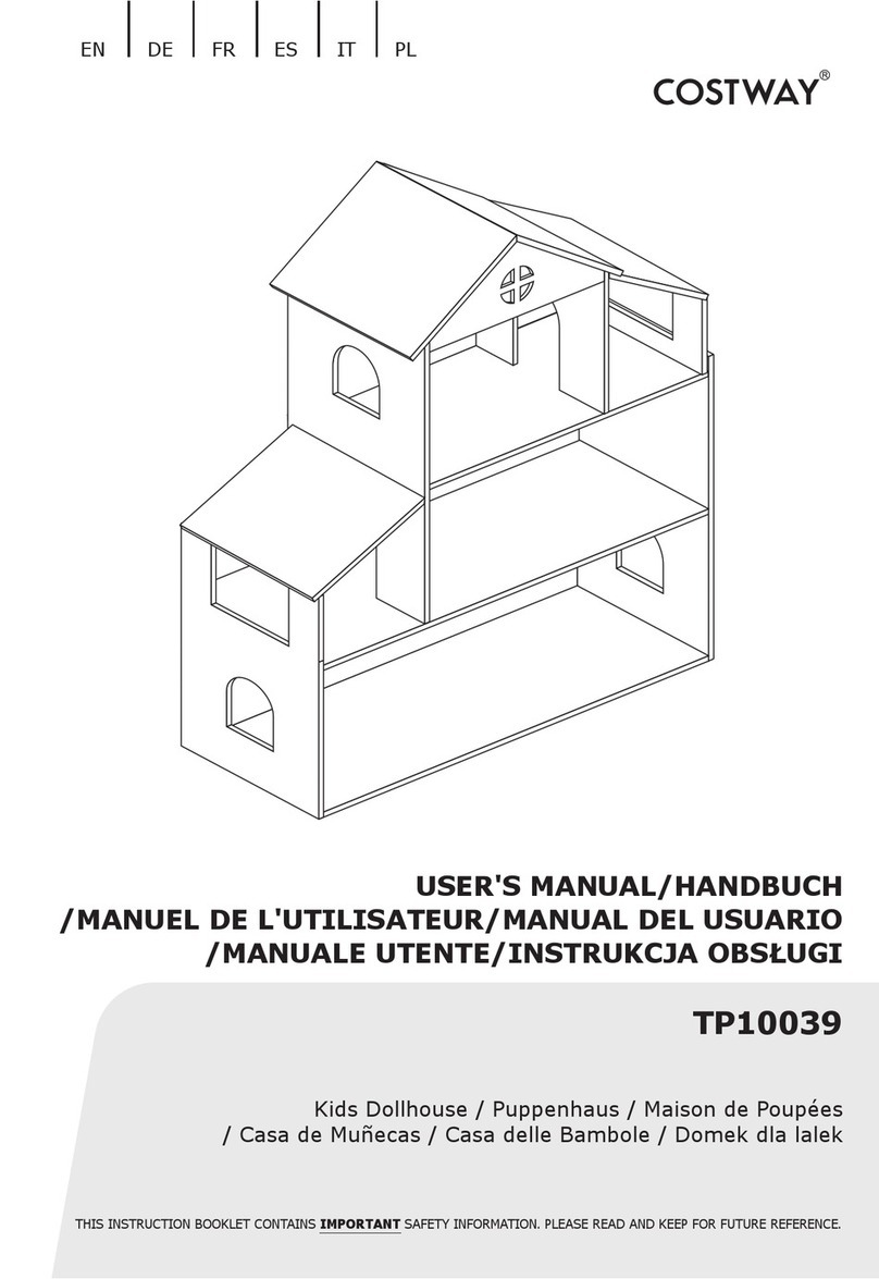 Costway TP10039 user manual