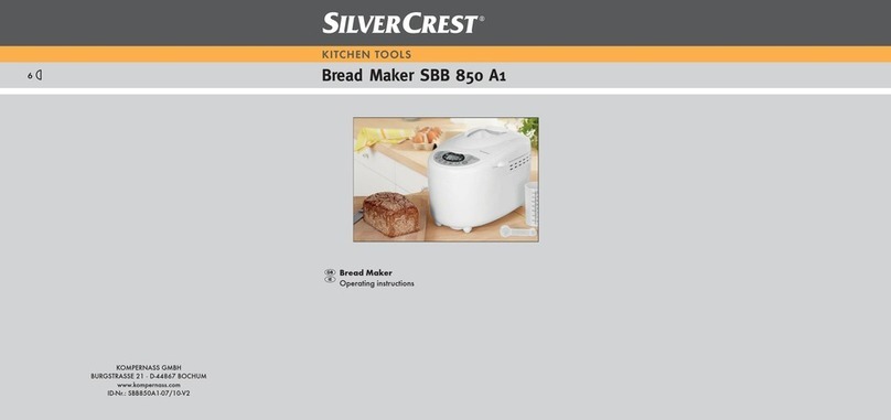Silvercrest SBB850A1-07/10-V2 User manual