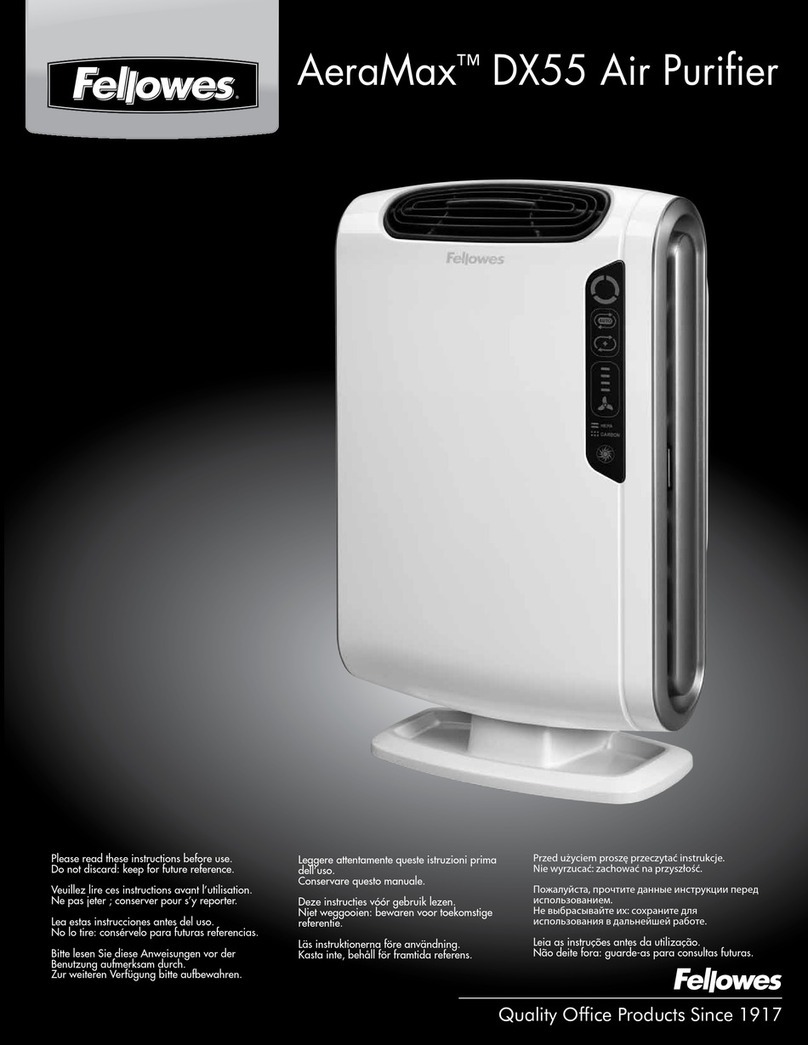 Fellowes AeraMax DX55 User manual