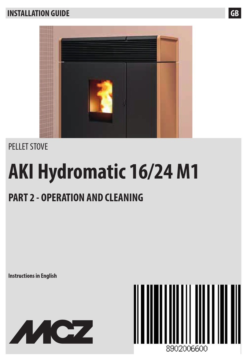 MCZ AKI Hydromatic 16/24 M1 Configuration guide