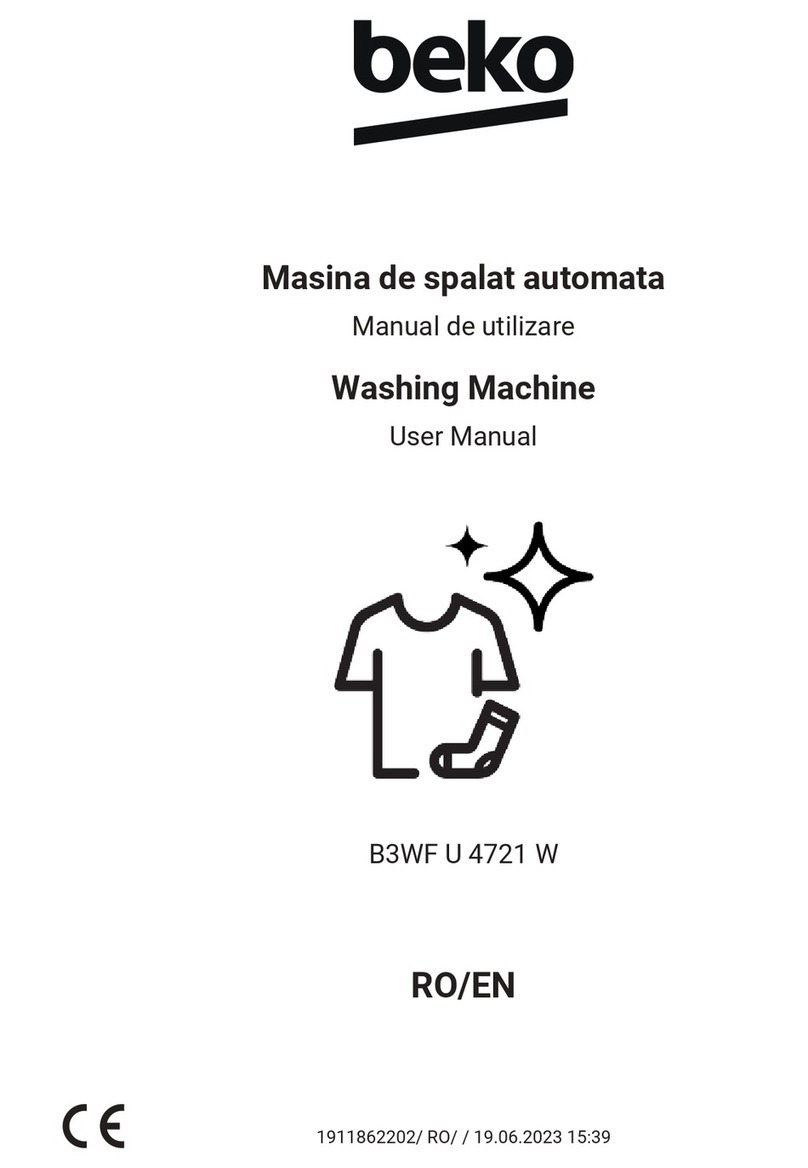 Beko B3WF U 4721 W user manual