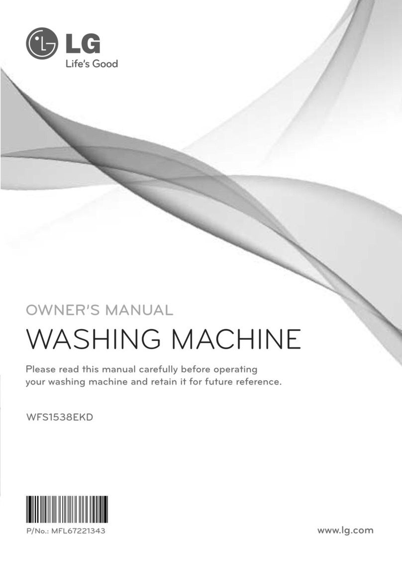 LG WFS1538EKD User manual
