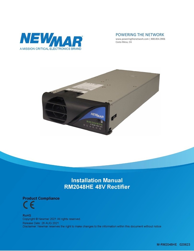 NewMar RM2048HE installation manual