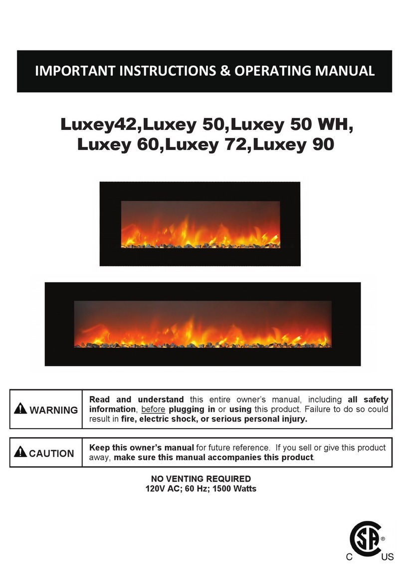 Valuxhome Luxey 90 Instructions & operating manual Valuxhome Luxey 90 Instructions & operating manual