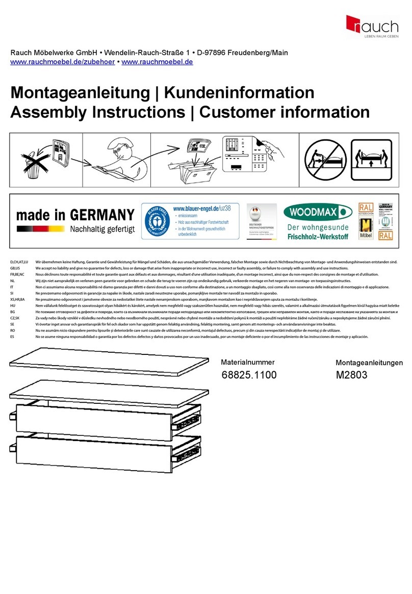 Rauch M2803 User manual