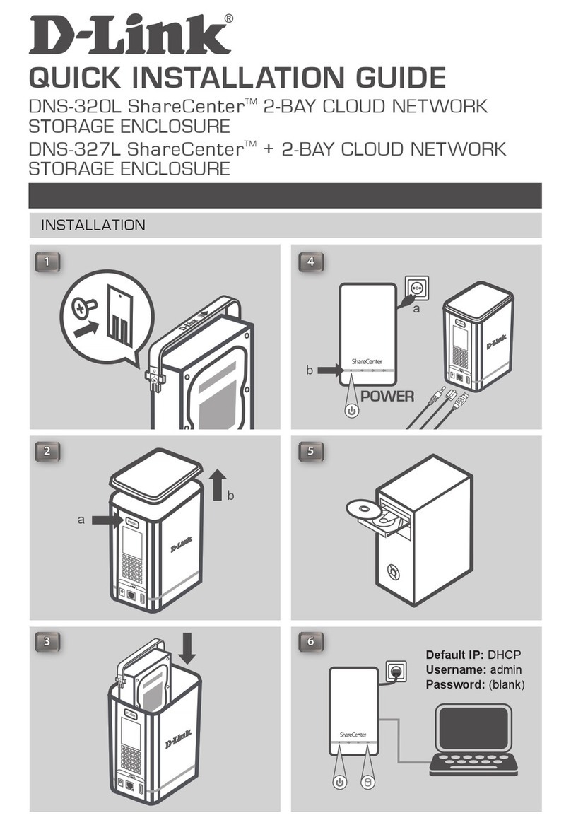 D-Link ShareCenter DNS-320L User manual