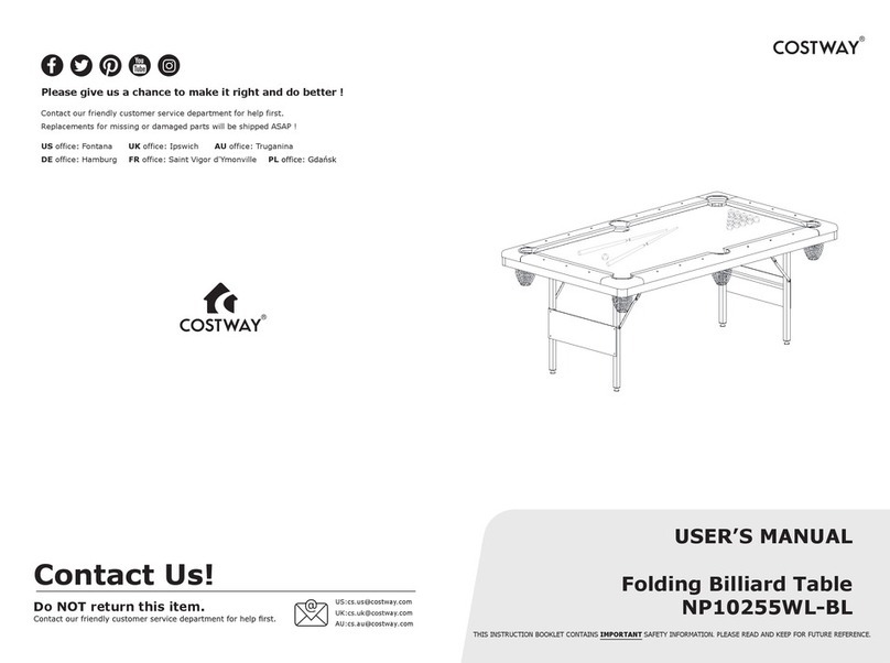 Costway NP10255WL-BL user manual