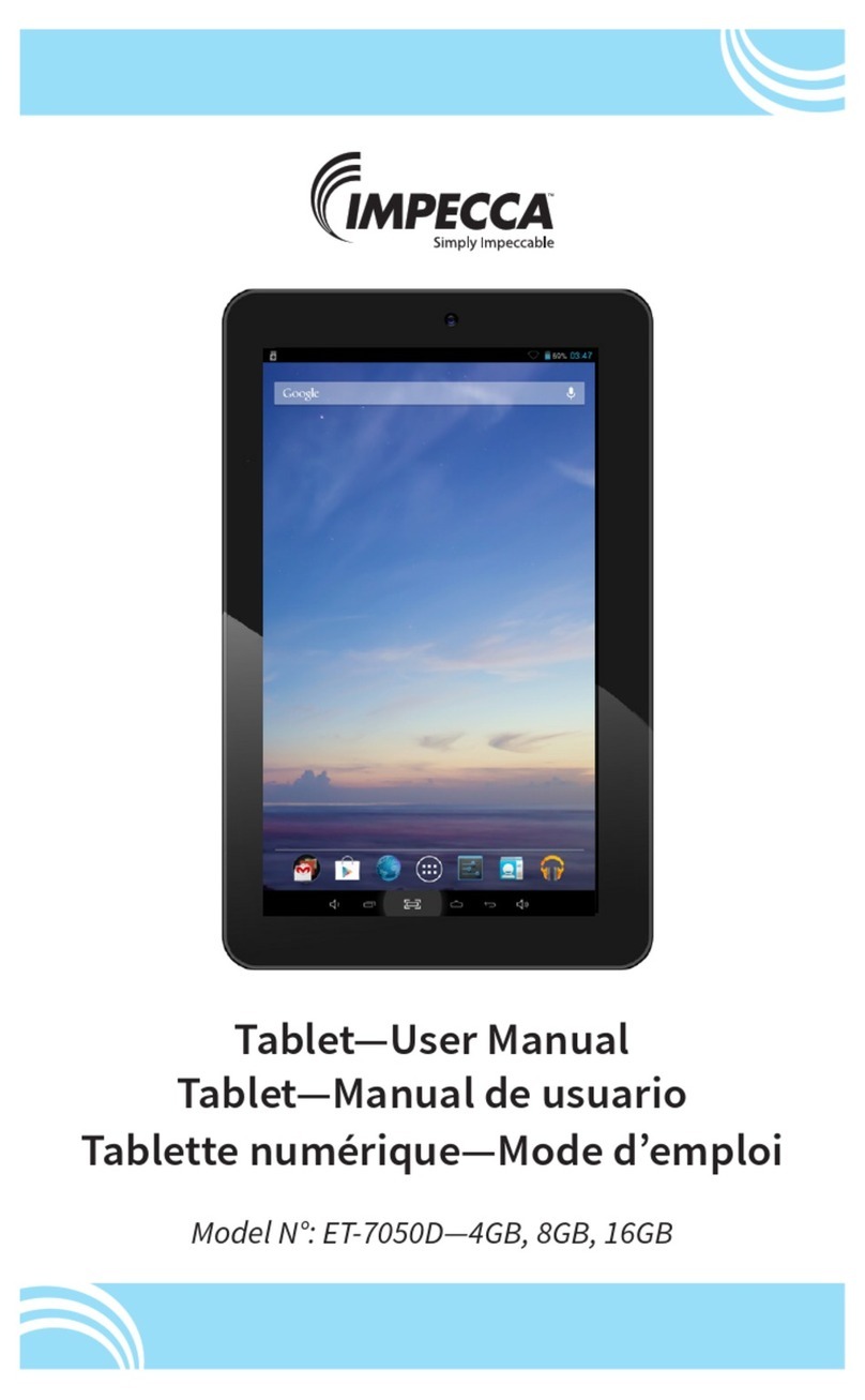 Impecca ET-7050D user manual