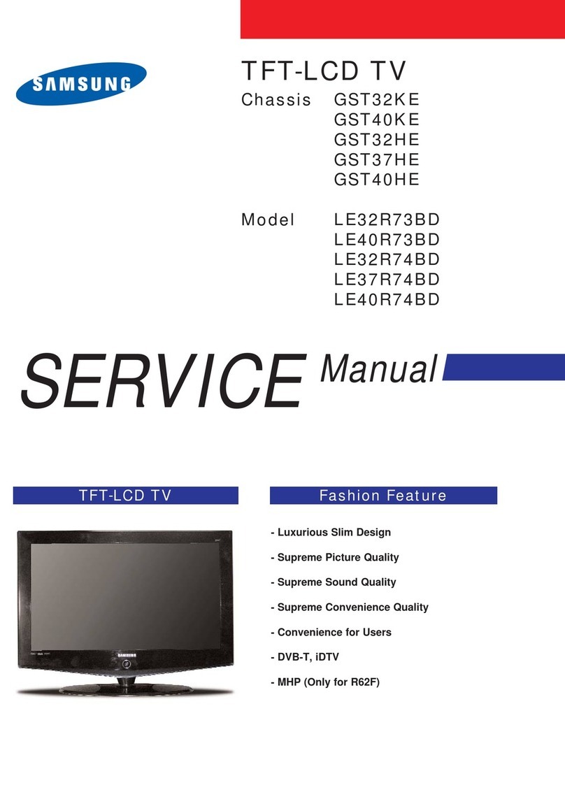 Samsung LE32R73BD User manual