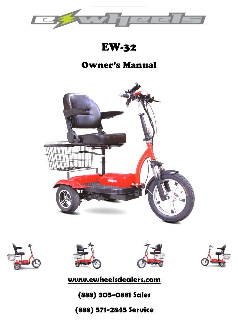 ewheels EW-32 owner's manual