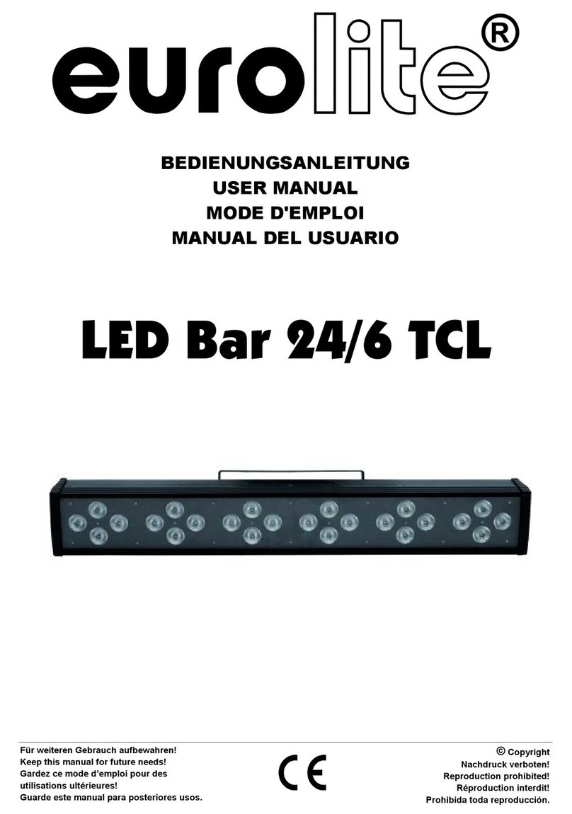 EuroLite LED Bar 24/6 TCL user manual