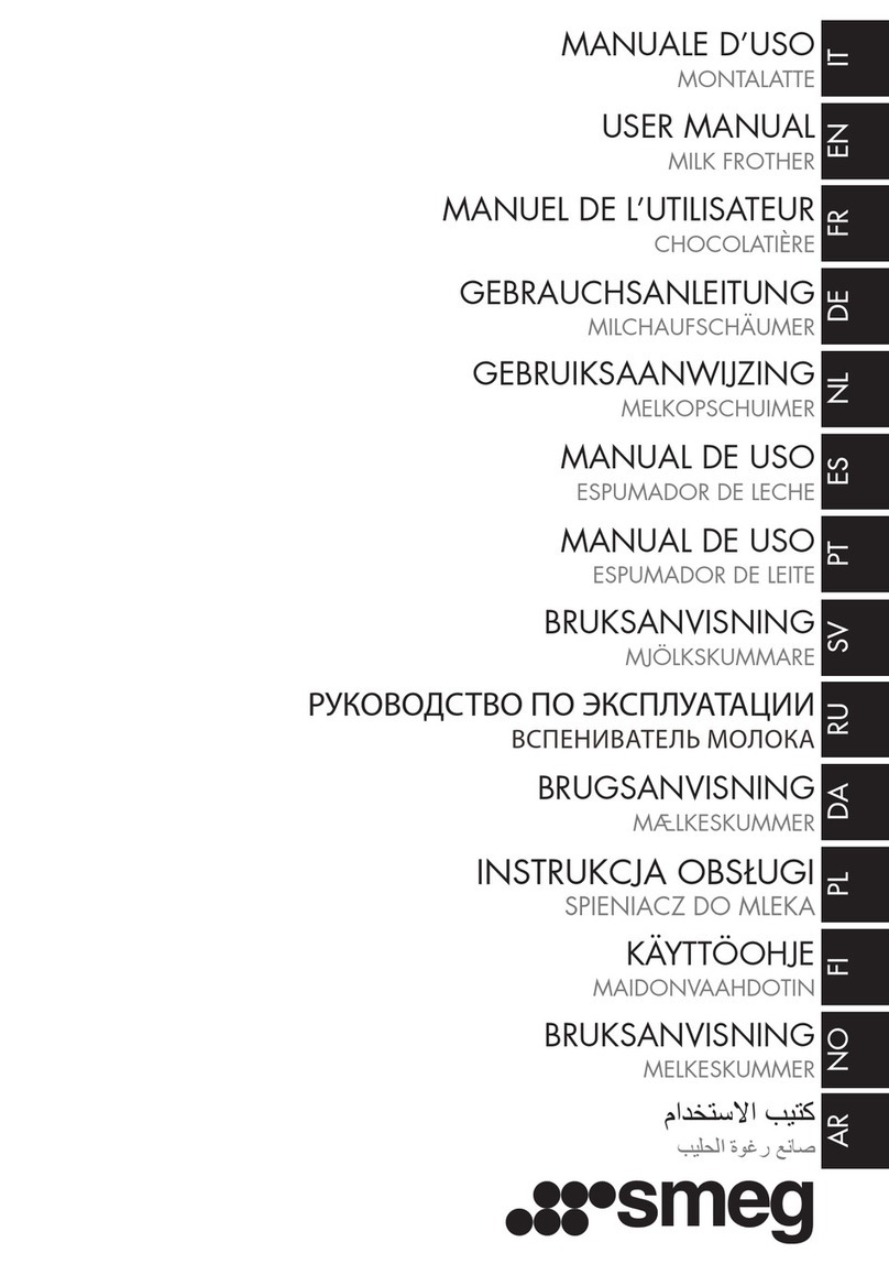 Smeg MFF11RDEU user manual