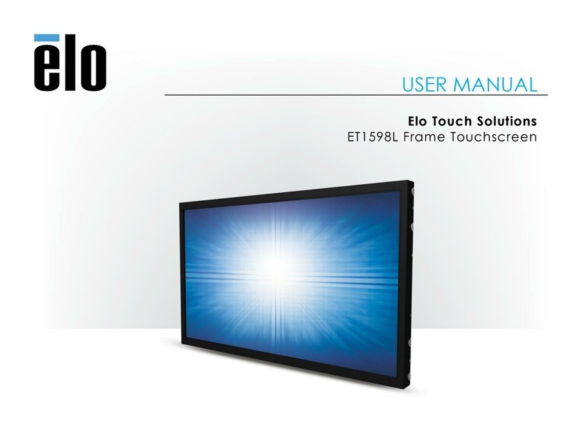 Elo Touch Solutions ET1598L User manual