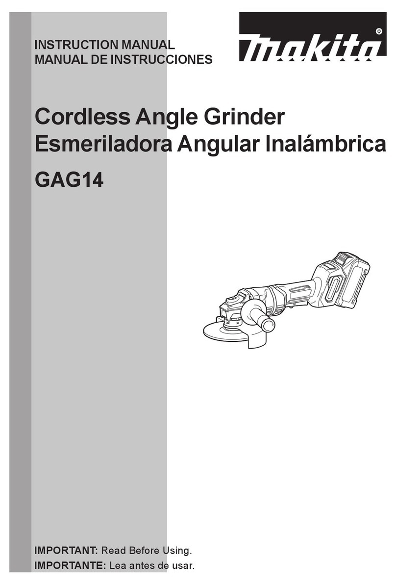 Makita GAG14 User manual