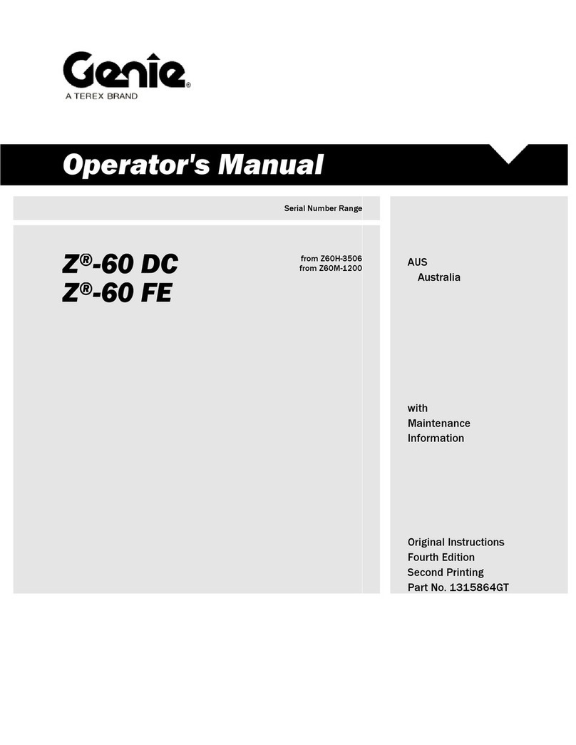 Terex Z60H-3506 User manual Terex Z60H-3506 User manual