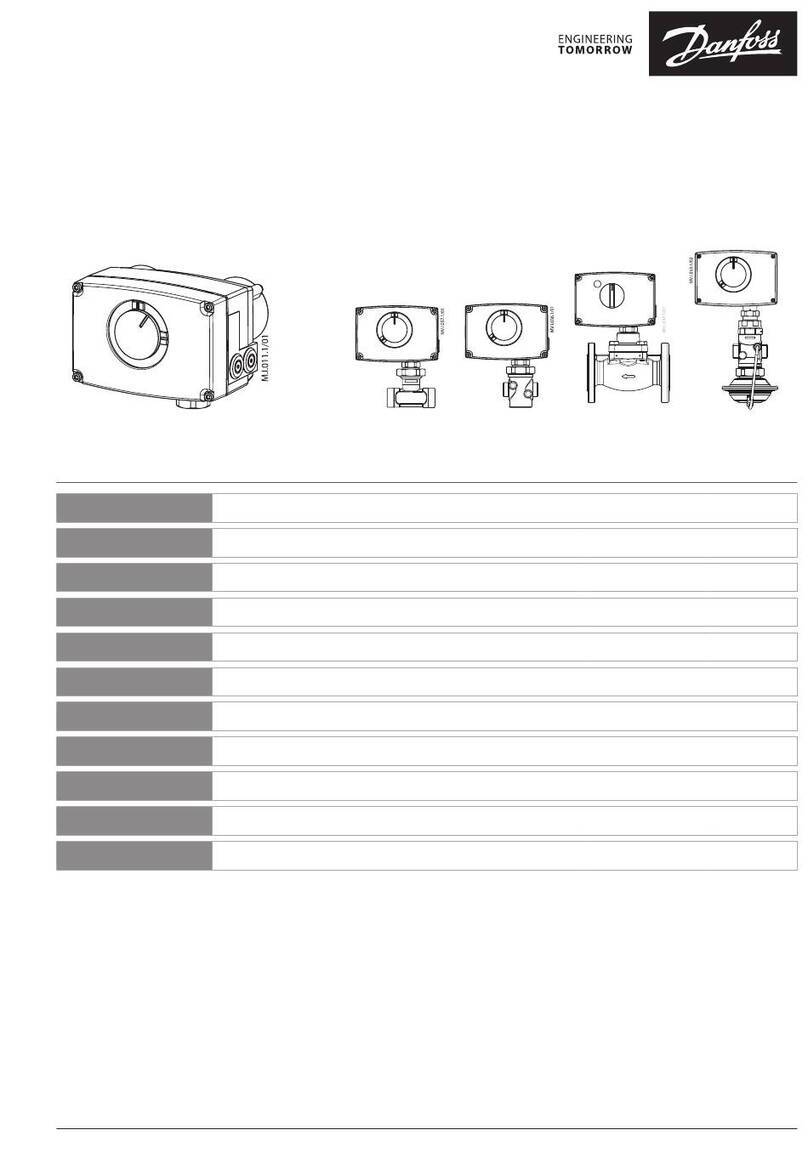 Danfoss AME 23 SU operating guide Danfoss AME 23 SU operating guide