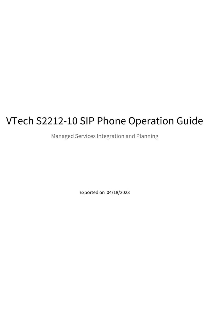 V-tech S2212-10 User manual