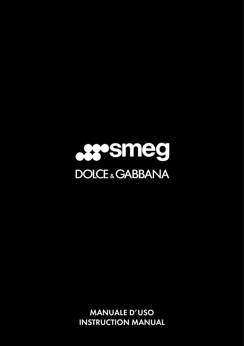 Smeg CJF01 instruction manual