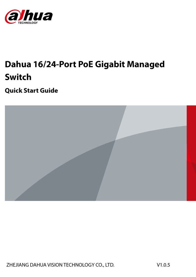 Dahua DH-PFS4218-16GT-190 User manual