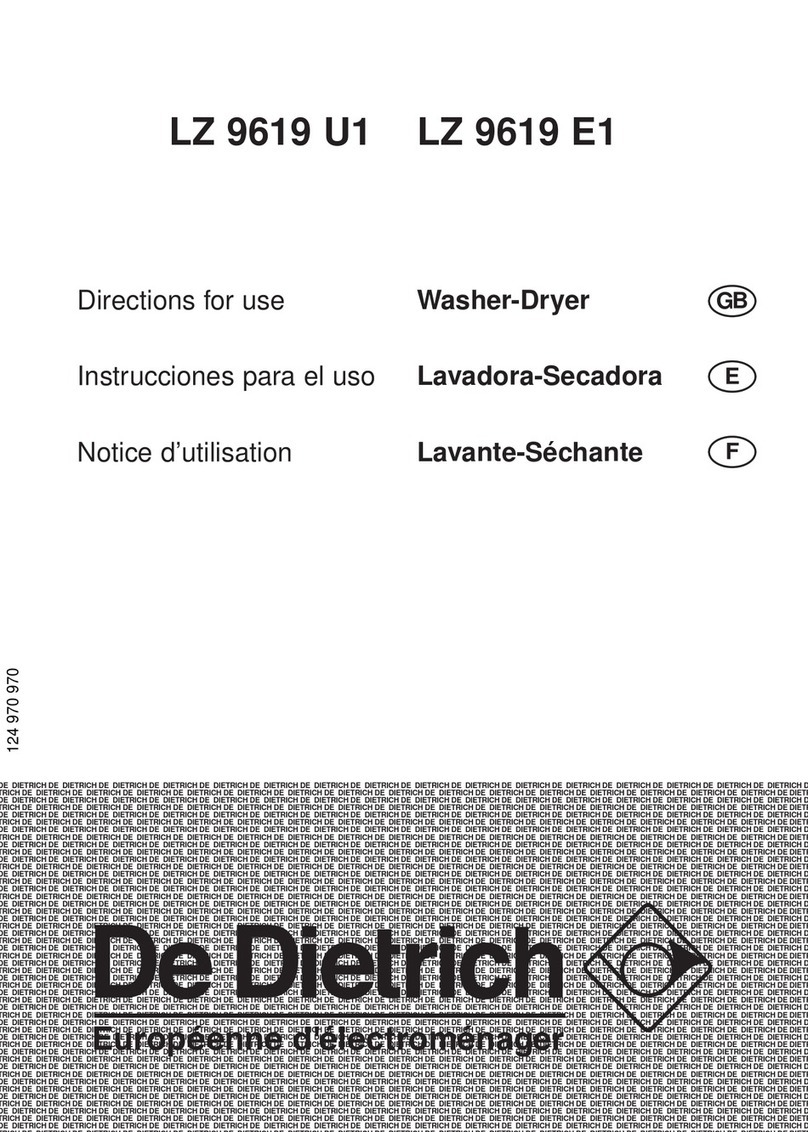 DeDietrich LZ 9619 U1 Directions for use