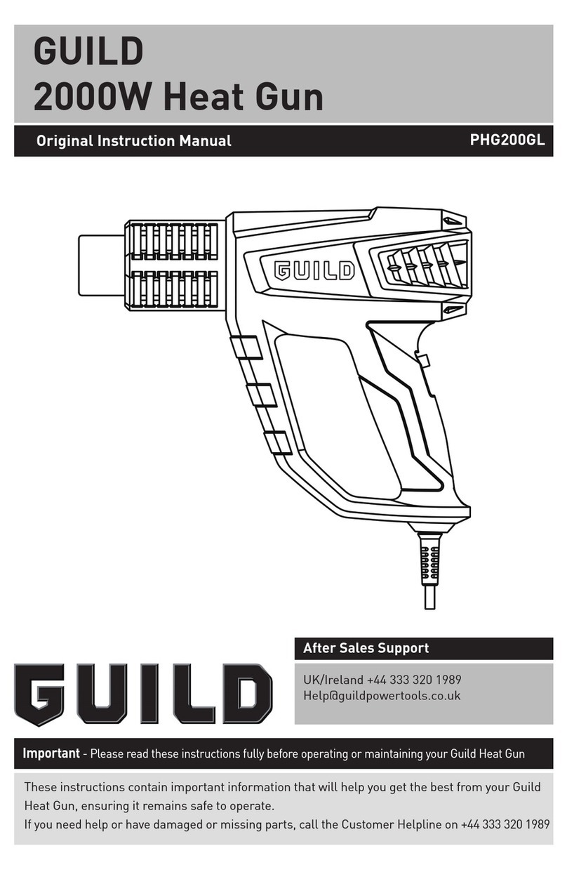 Guild PHG200GL Original instruction manual