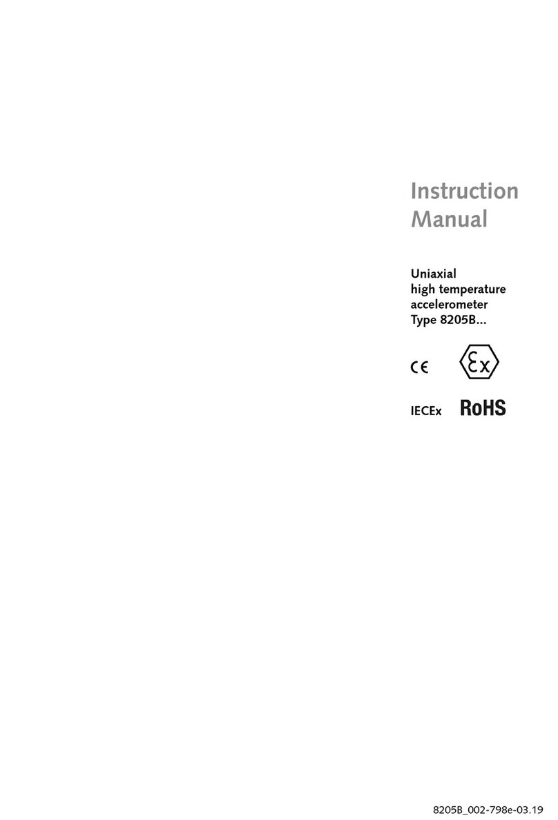 Kistler 8205B Series User manual