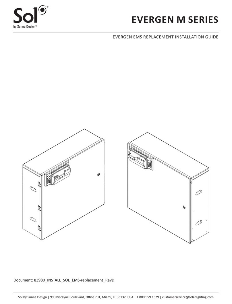 Sunna Design Sol EVERGEN M Series User manual