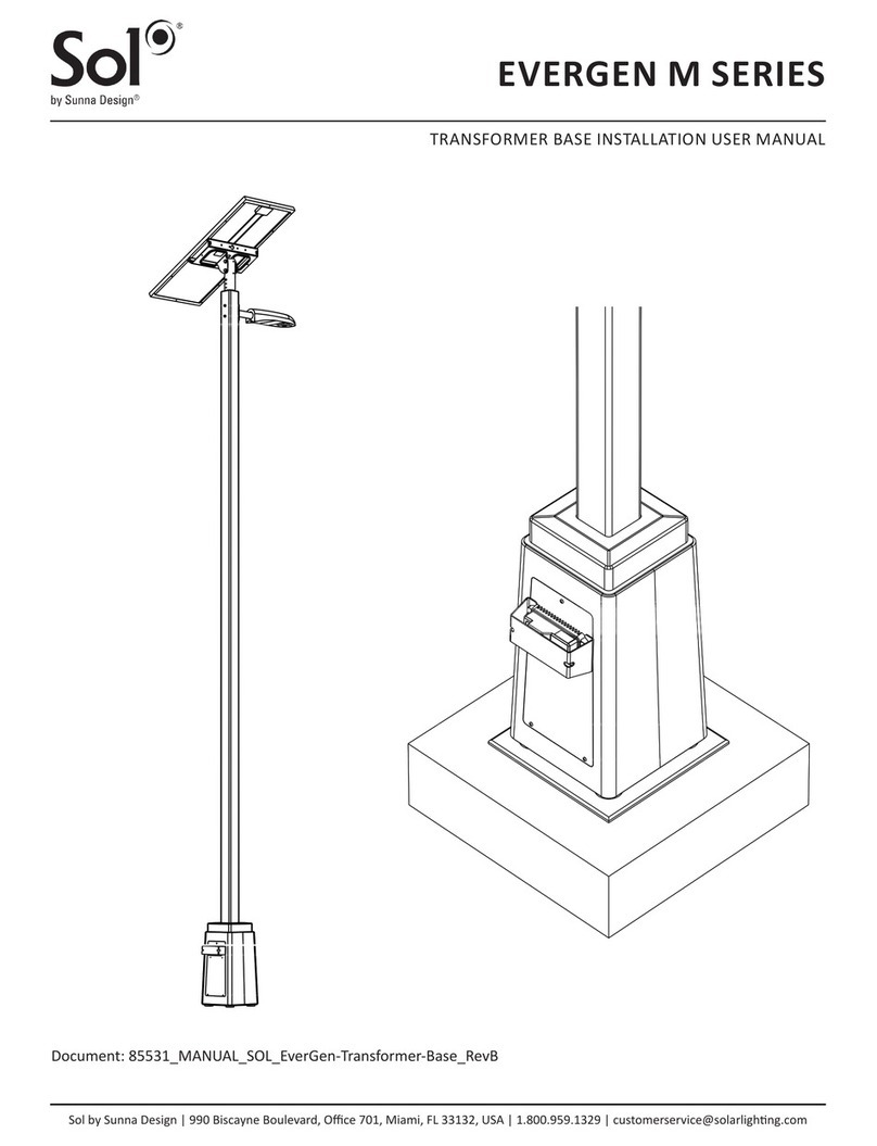 Sunna Design Sol EVERGEN M Series Instruction Manual