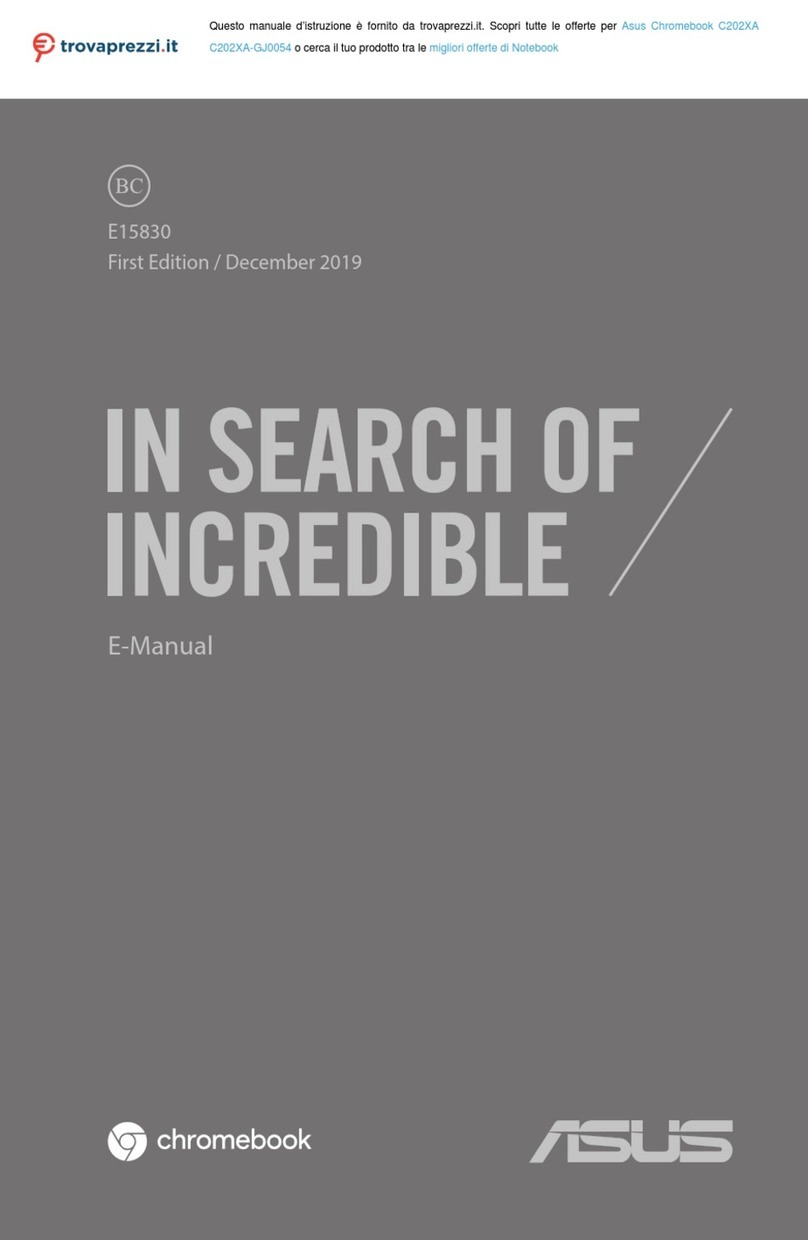 Asus Chromebook C202XA manual