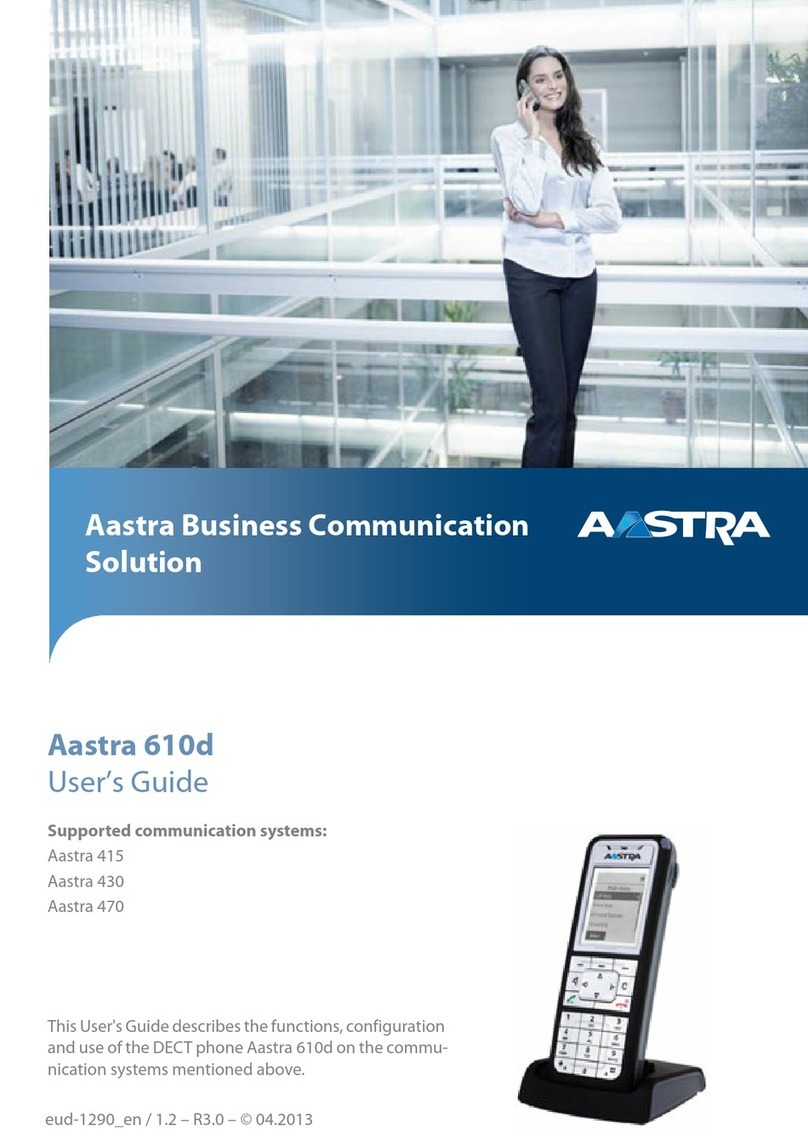 Aastra 430 User manual