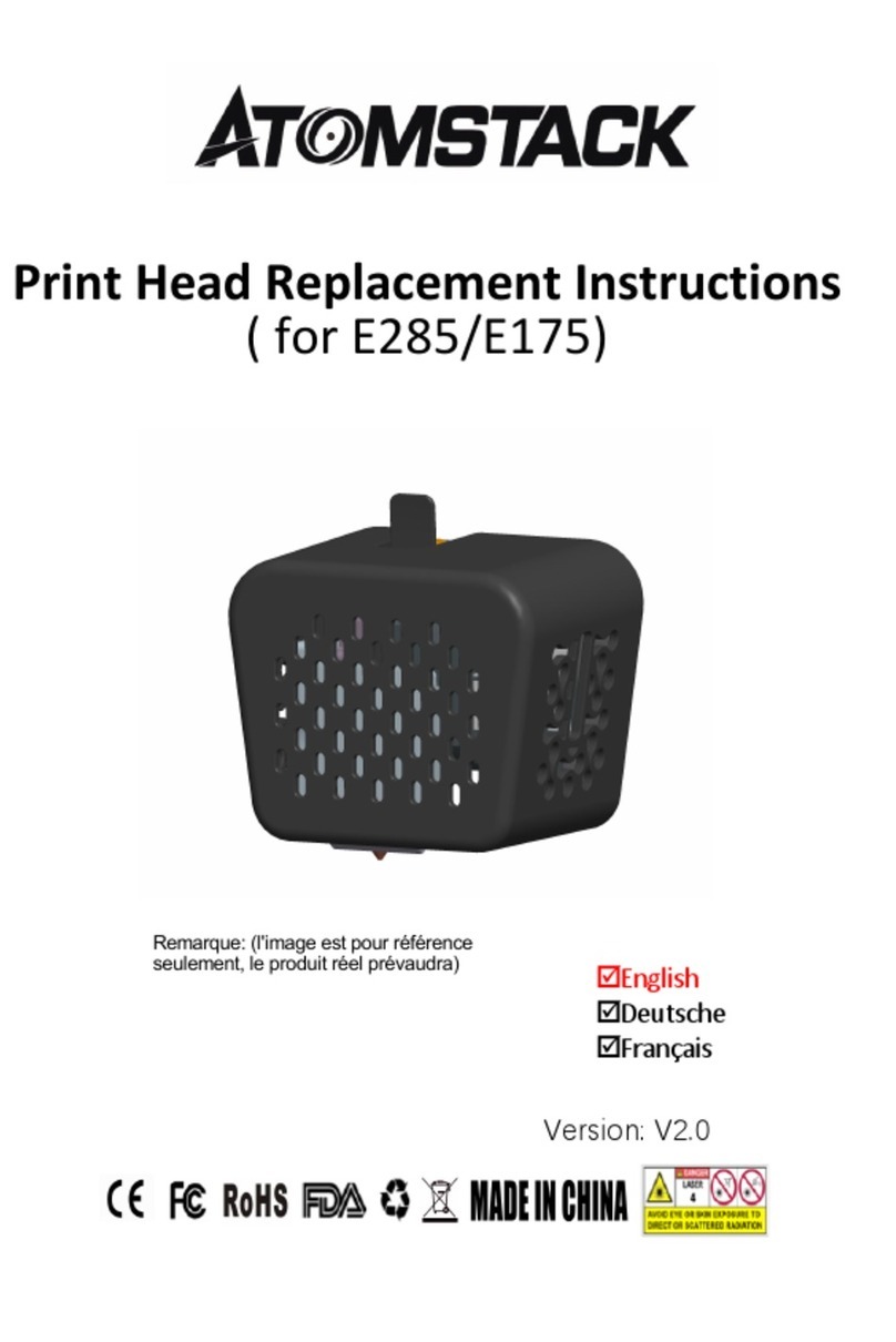ATOMSTACK E285 Replacement instructions