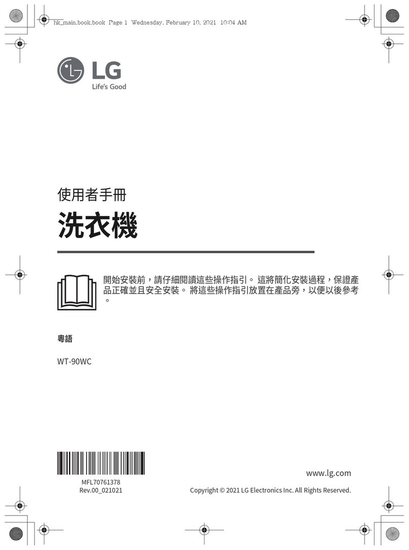 LG WT-90WC owner's manual