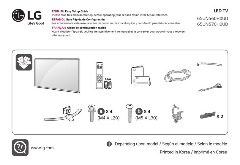 LG 65UN560H0UD Quick start guide