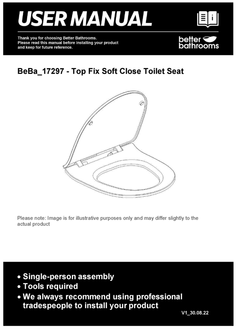 Better Bathrooms BeBa-17297 user manual