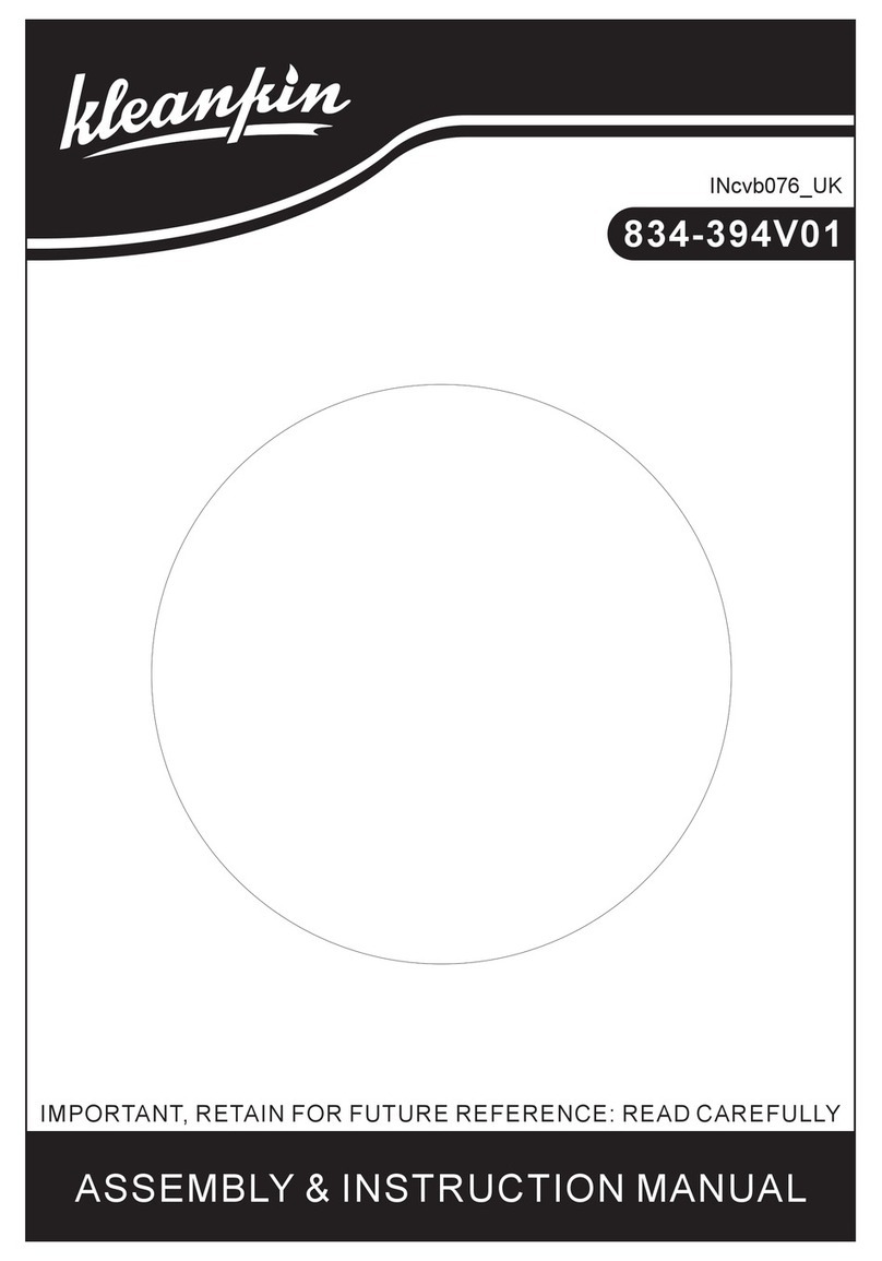 kleankin 834-394V01 Assembly & instruction manual