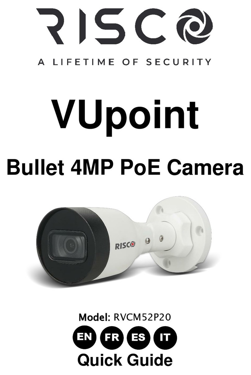 Risco RVCM52P20 User manual